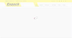 Desktop Screenshot of expack.co.in