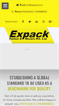 Mobile Screenshot of expack.co.in